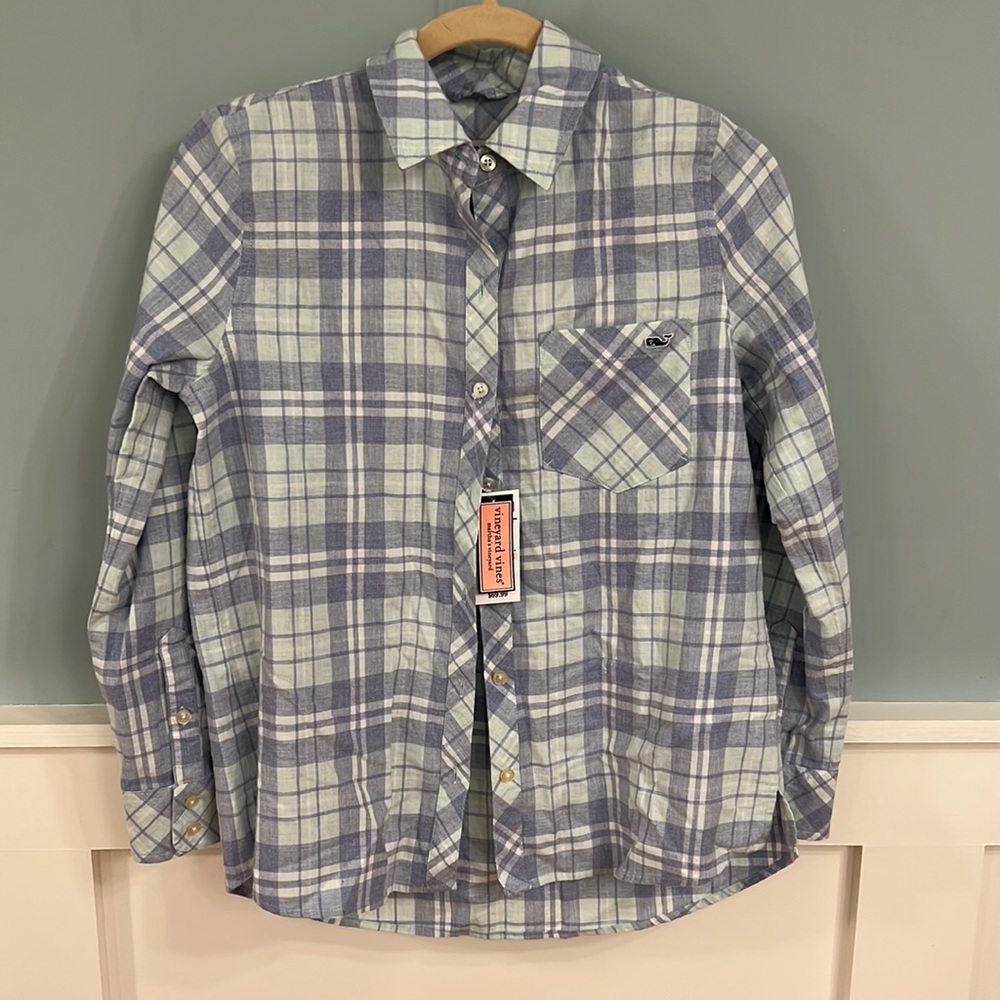 NWT Vineyard Vines Plaid Shirt